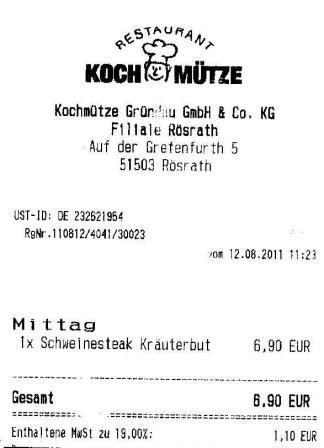 umae Hffner Kochmtze Restaurant